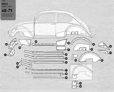 beetle sheet metal|vw bus replacement sheet metal.